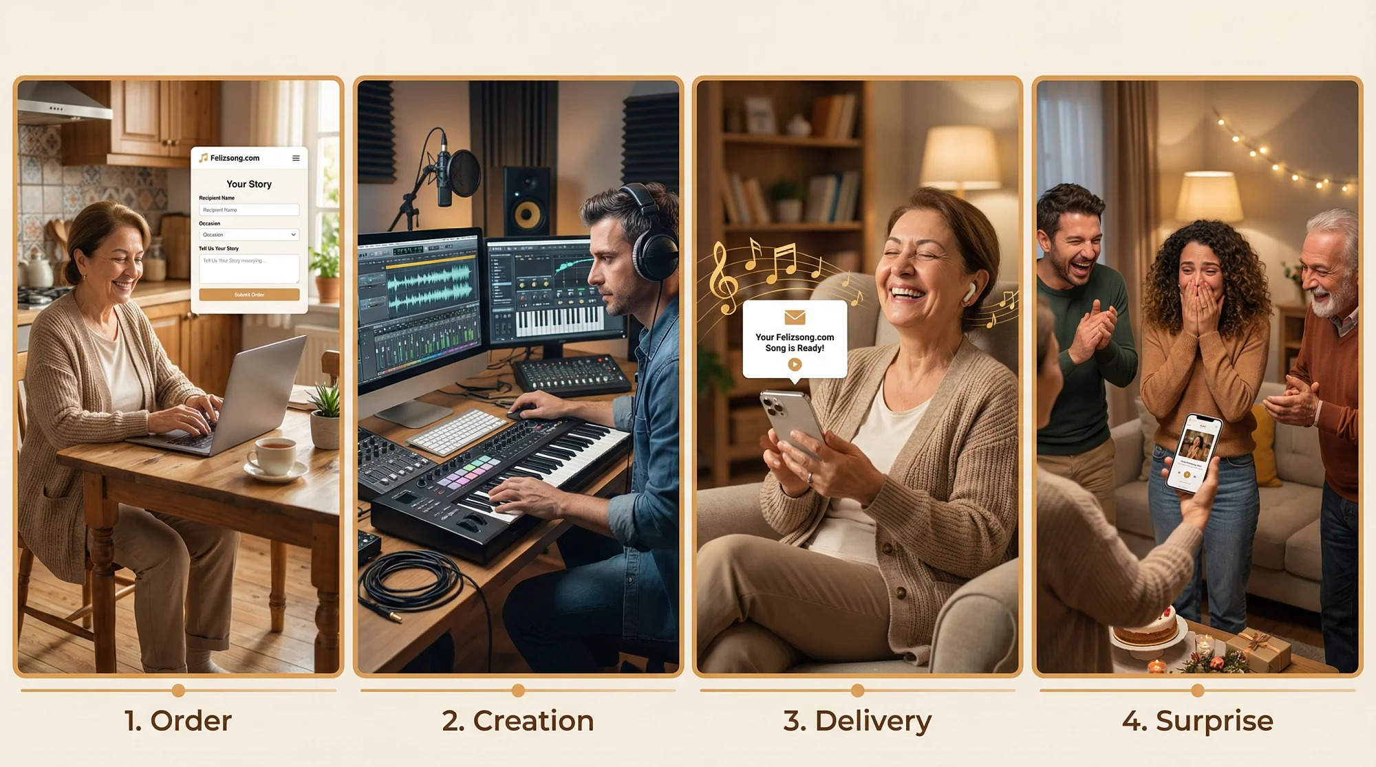 FelizSong Create Your Song